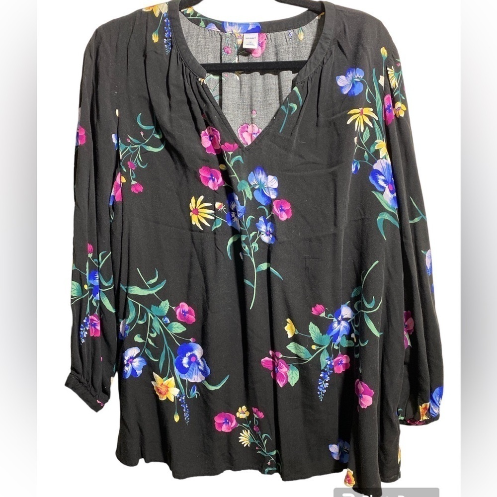 Old Navy blouse shirt top Sz 1X plus. A-26